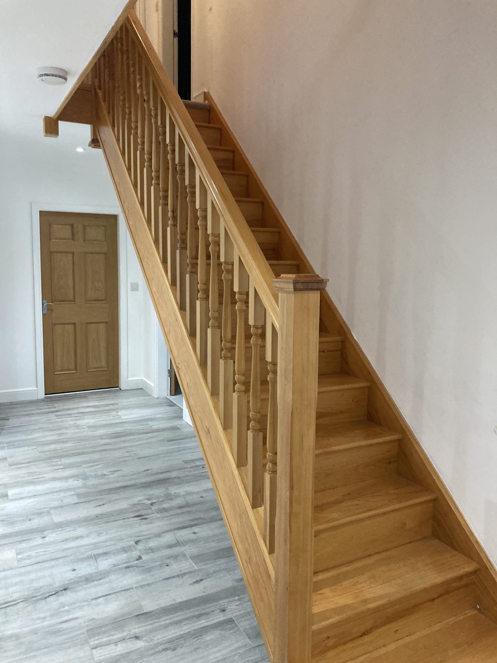 Painted staircase